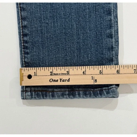 Levi's Womens Mid Rise Skinny Jeans Denim Size 28x32 Stretch Blue 257 - Picture 11 of 12
